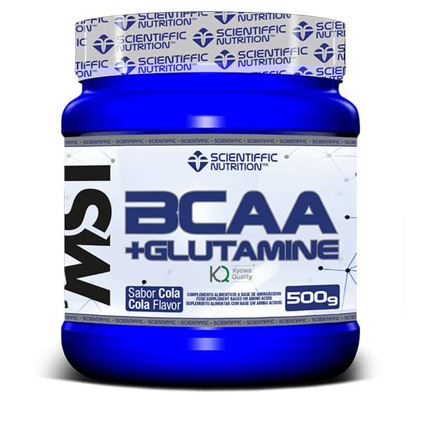 BCAA + Glutamina 500 gr Scientiffic Nutrition