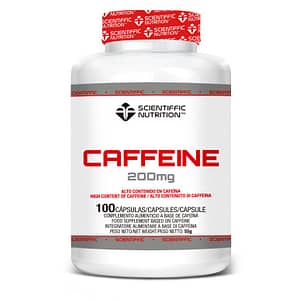 Cafeína 200mg 100Caps Scientiffic Nutrition