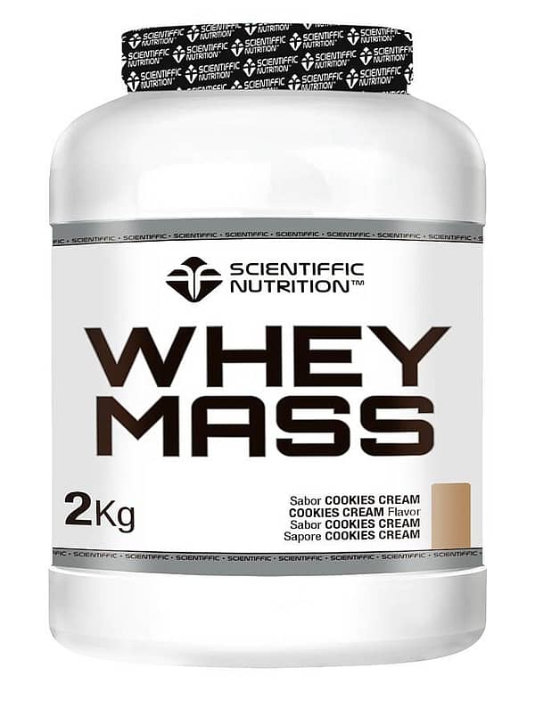 Proteínas y Carbohidratos 50/50 Whey Mass 2kg Scientiffic